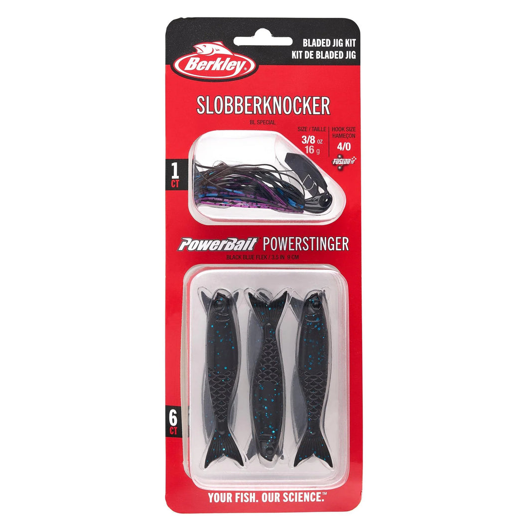 Berkley Bladed Jig Kit Slobberknocker and Power Stinger