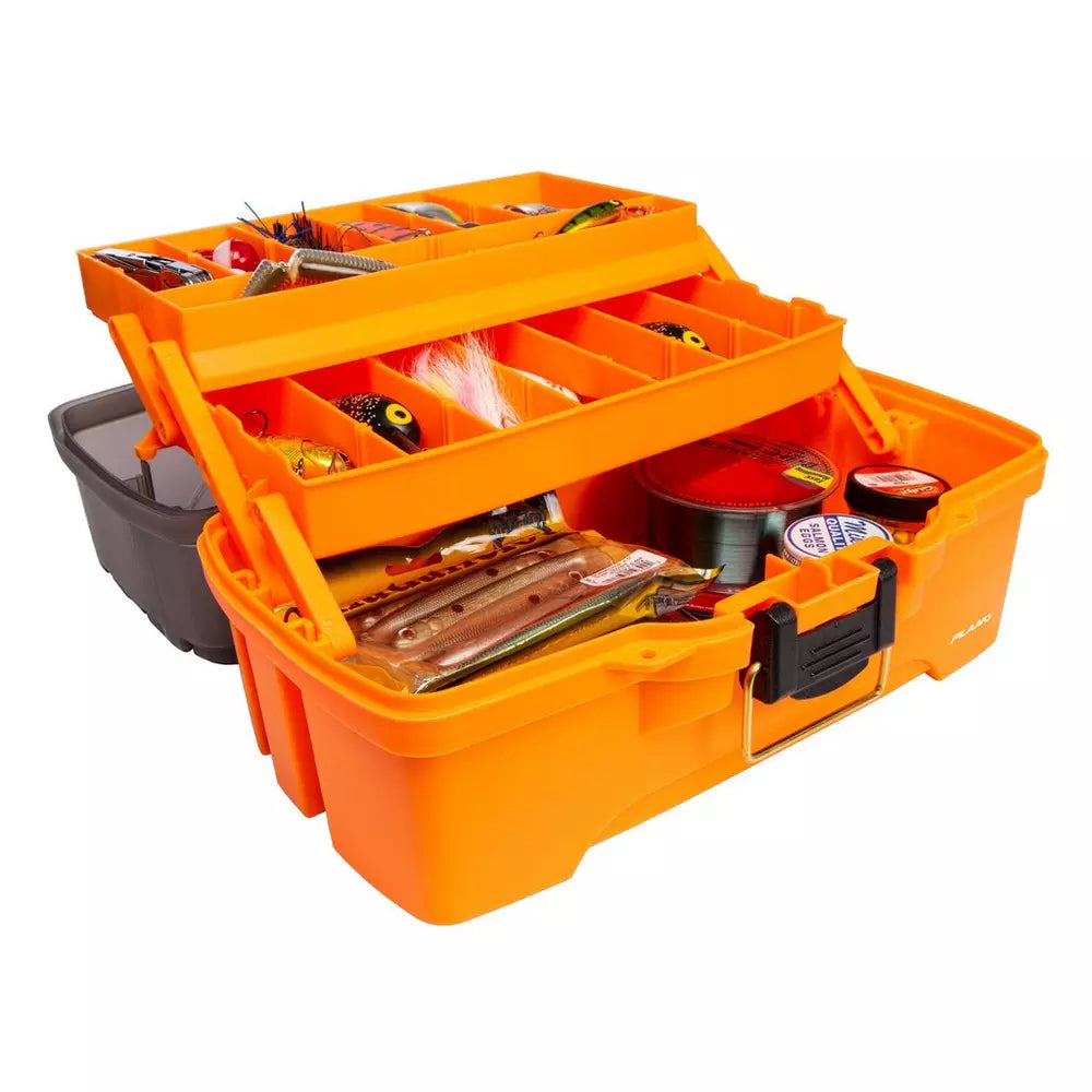 Plano two tray tackle box – Bass Addict Tackle