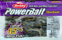 Cargar imagen en el visor de la galería, Berkley Powerbait Maxscent Critter Hawg 4in.
