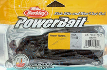 Cargar imagen en el visor de la galería, Berkley Powerbait Power Worms 4in.
