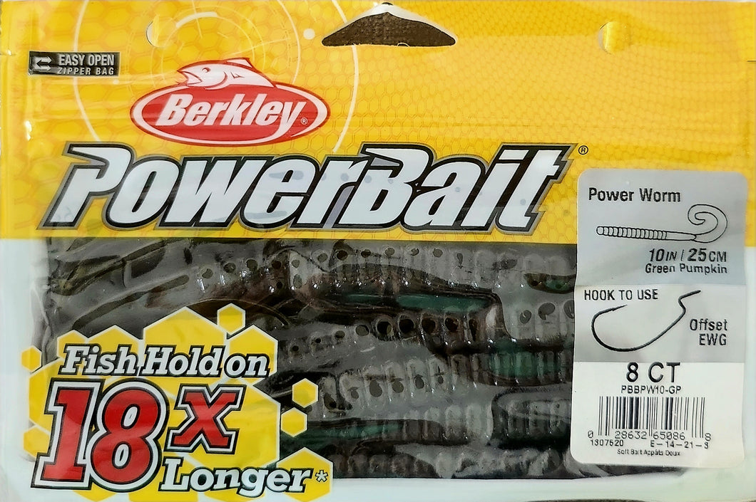 Berkley Powerbait Power Worm 10 in.