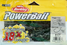 Cargar imagen en el visor de la galería, Berkley Powerbait Chigger craw 4in.
