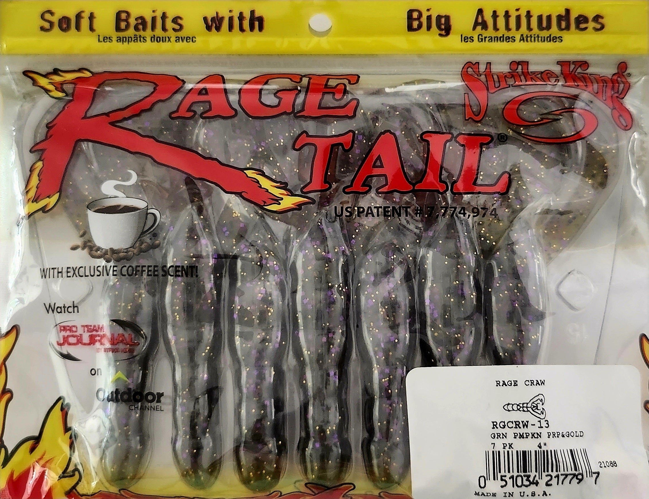 Rage tail rage craw – Bass Addict Tackle