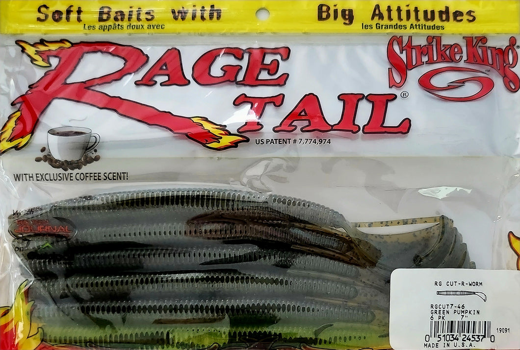 Strike king Cut-R-Worm  7