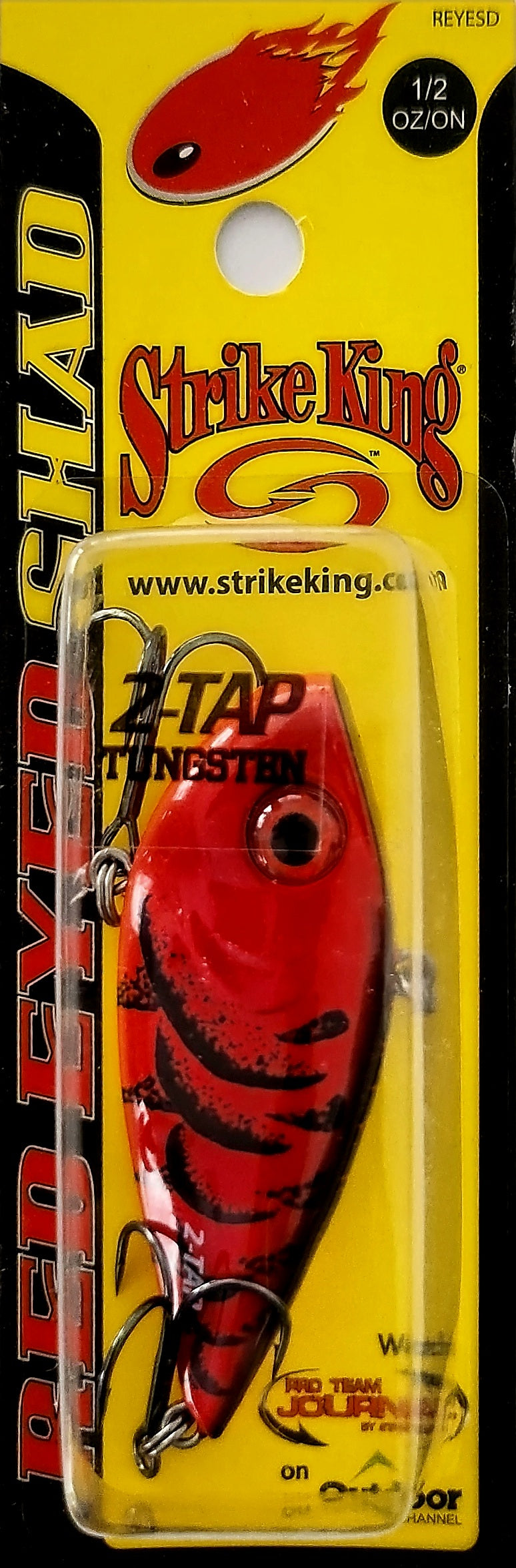 Strike King 2-Tap Red Eye Shad lipless Tungsten