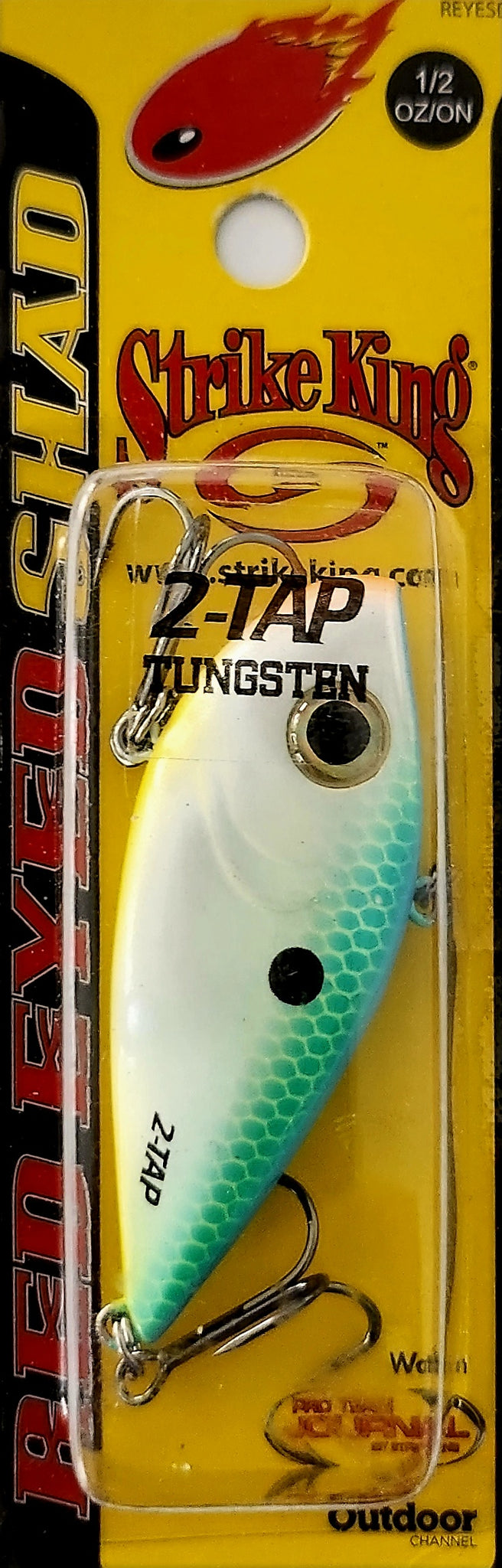 Strike King 2-Tap Red Eye Shad lipless Tungsten – Bass Addict Tackle Strike King 2-Tap Red Eye Shad lipless Tungsten – Bass Addict Tackle