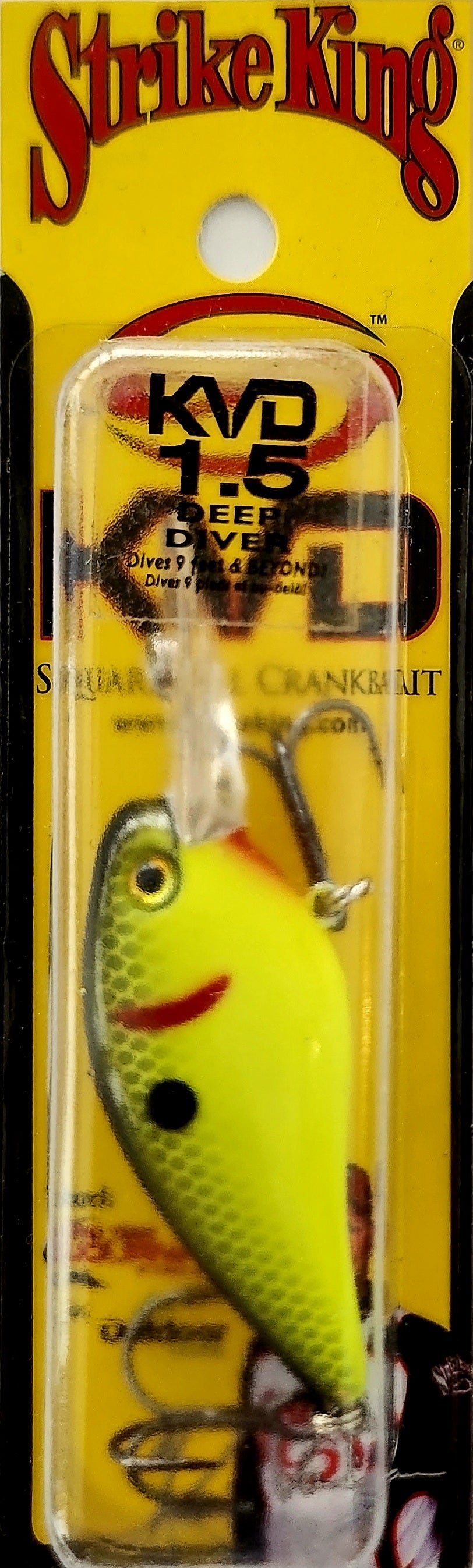 Strike King 1.5 square bill