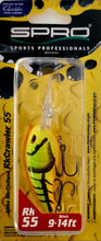 Load image into Gallery viewer, Spro Rk crawler 55 crank bait
