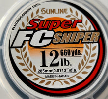 Load image into Gallery viewer, Super FC Sniper Fluorocarbon Line
