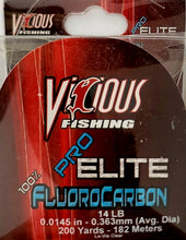 Load image into Gallery viewer, Vicious Pro Elite Fluorocarbon
