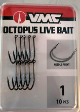 Cargar imagen en el visor de la galería, Vmc Octopus Live Bait Hook
