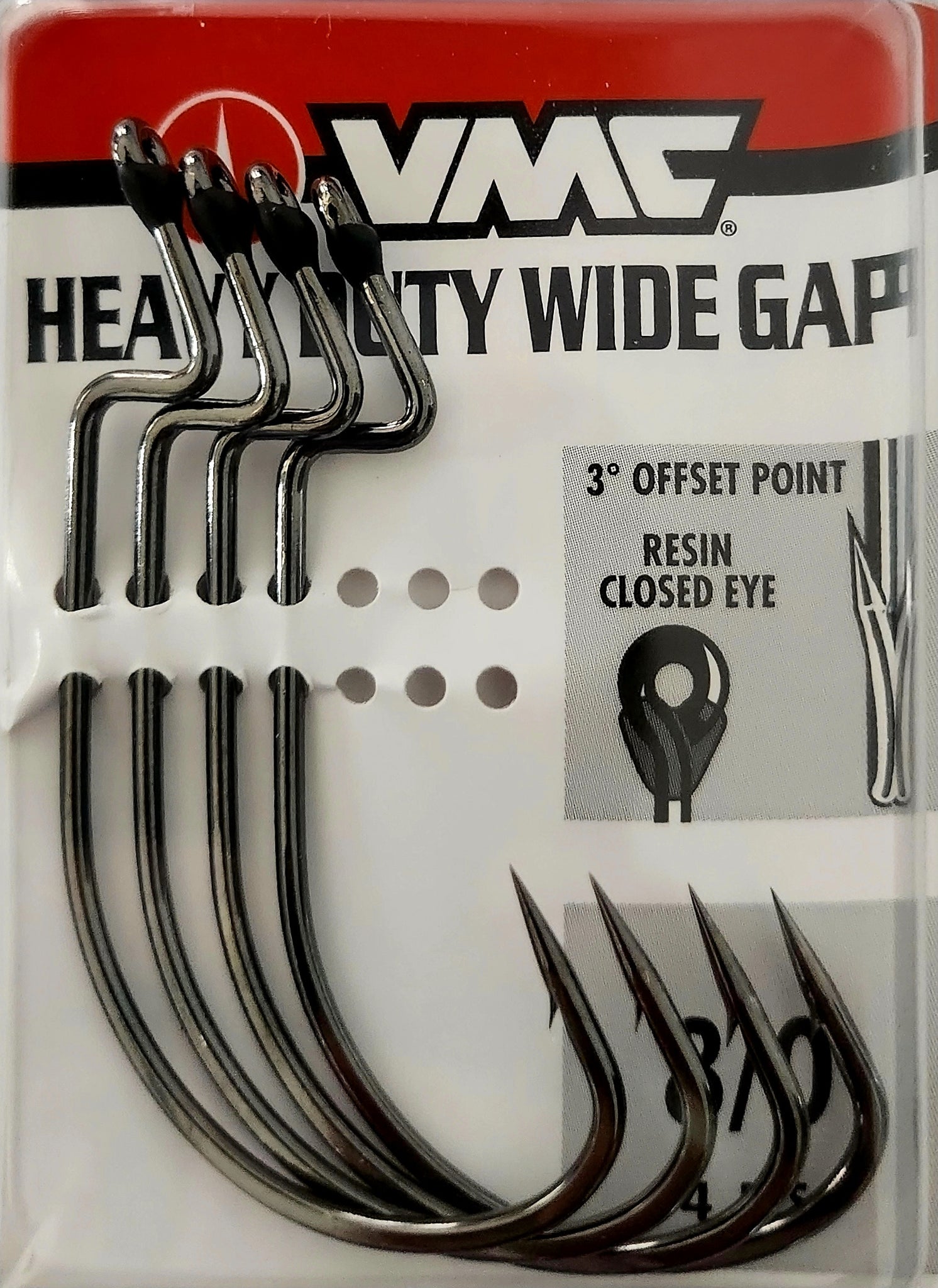 Problem Gap Hook Heavy Duty Wide Gap Hooks VMC – Bass Addict Tackle