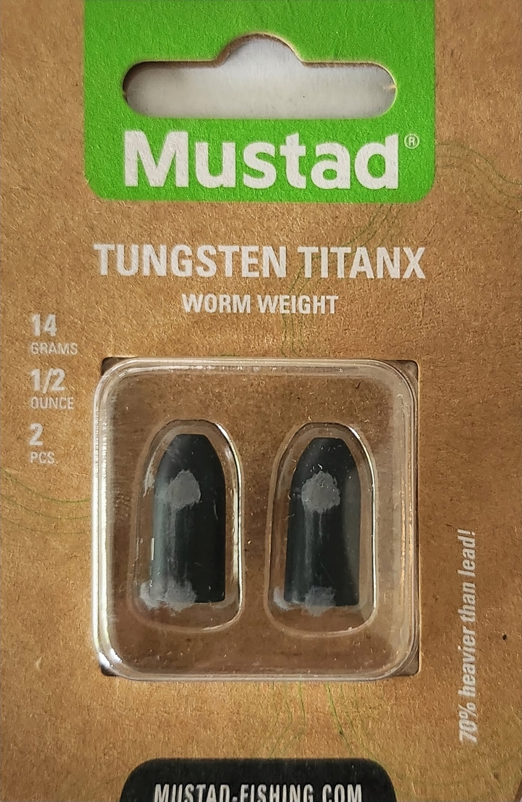 Mustad Tungsten Worm Weights