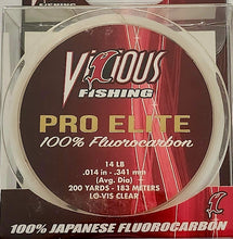 Load image into Gallery viewer, Vicious Pro Elite 100% Japanese Fluorocarbon
