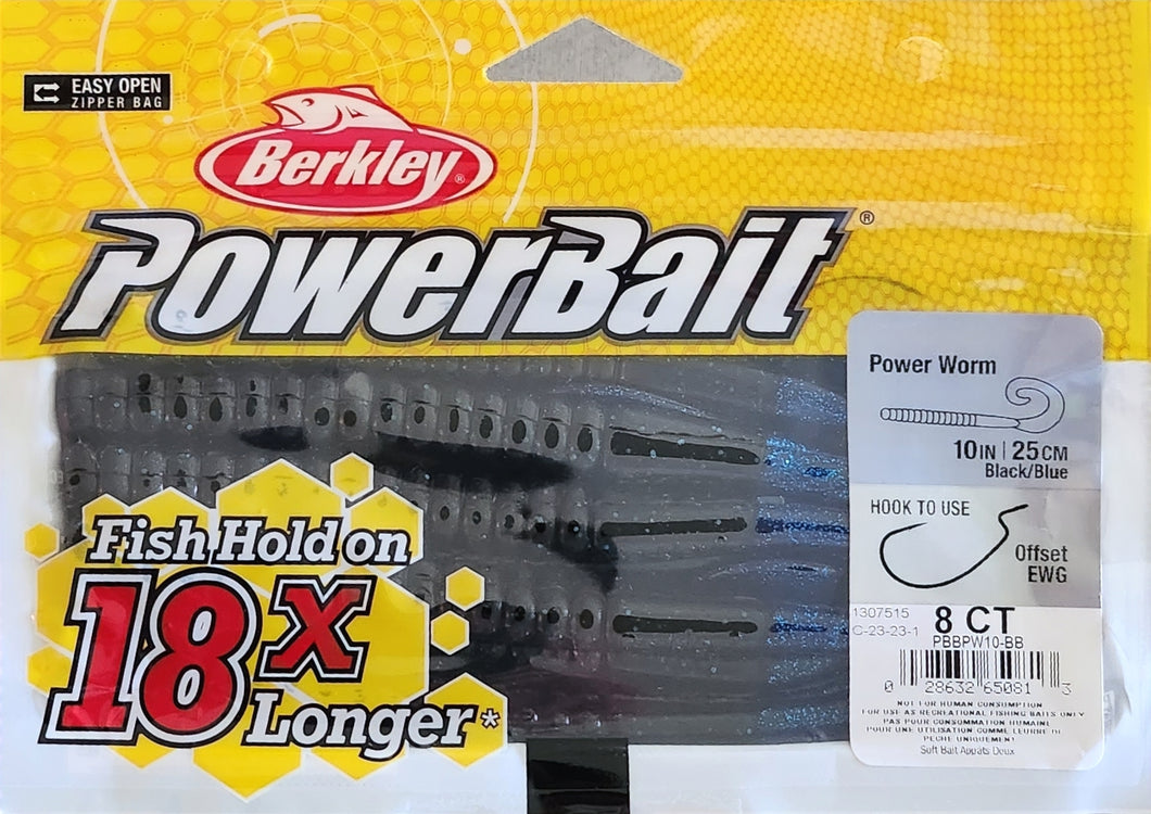 Berkley Powerbait Power Worm 10 in.