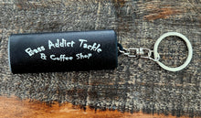 Load image into Gallery viewer, Bass Addict Tackle keychain flashlight
