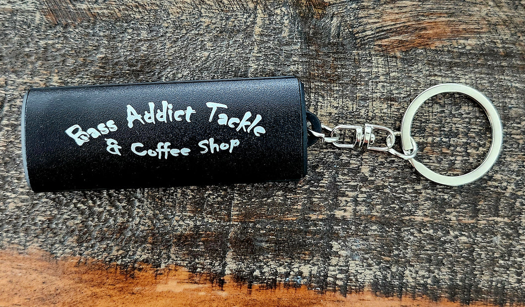 Bass Addict Tackle keychain flashlight