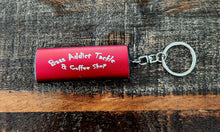 Load image into Gallery viewer, Bass Addict Tackle keychain flashlight
