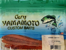 Load image into Gallery viewer, Gary Yamamoto 5&quot; Kut Tail Worm
