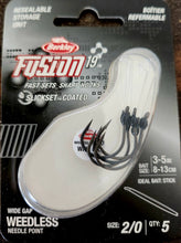 Cargar imagen en el visor de la galería, Berkley Fusion 19 Wide Gap Weedless Needle Point
