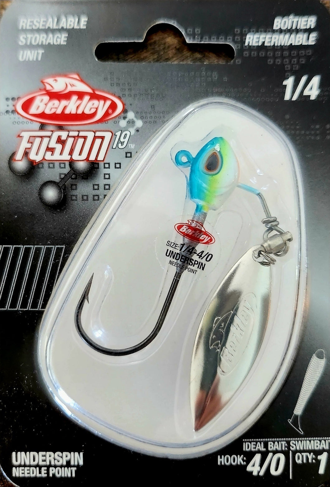Berkley Fusion 19 underspin 1/4  Hook 4/0