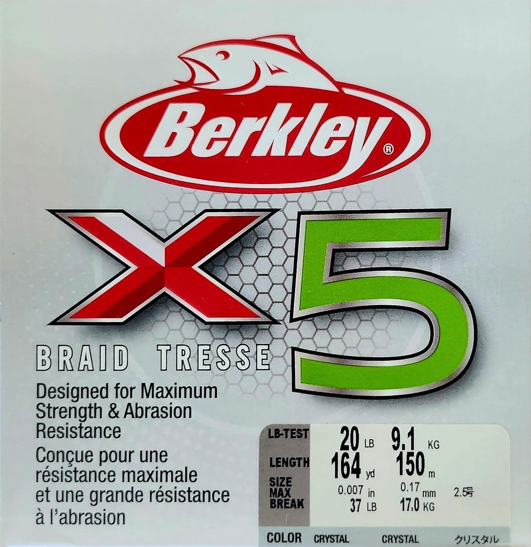 Berkley X5 Braid 164 YD